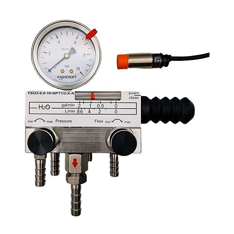 Системы регулирования и контроля уплотняющей воды (Расходомер)